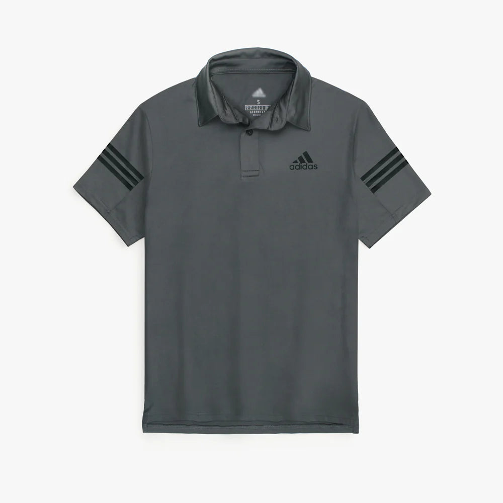 ADDAS IMPORTED CLIMACOOL DRI-FIT POLO SHIRT (DARK GREY)