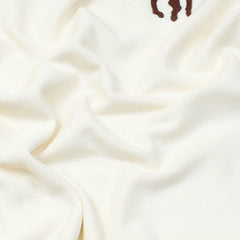 RL PREMIUM LEATHER BIG HORSE POLO SHIRT (OFF WHITE)