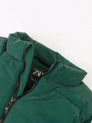 ZR12 IMPORTED LUXURY HANDWOVEN GILLET RAW (GREEN)