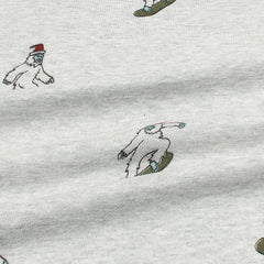 ZR PREMIUM KIDS SURFING T-SHIRT (HEATHER GREY)