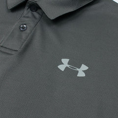 UA Imported Mesh Dri Fit Polo Shirt (Dark Grey)