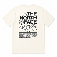 NF BACK LOGO COTTON T-SHIRT (OFF-WHITE)