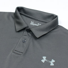 UA Imported Mesh Dri Fit Polo Shirt (Dark Grey)