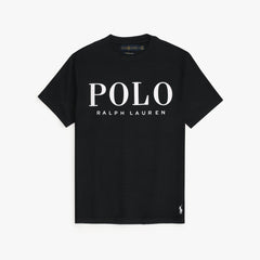 RL PREMIUM OVERSIZED WAFFLE LOGO PONY T-SHIRT (BLACK)