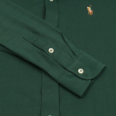 RL IMPORTED MEN'S OXFORD BUTTON CASUAL SHIRT (GREEN)