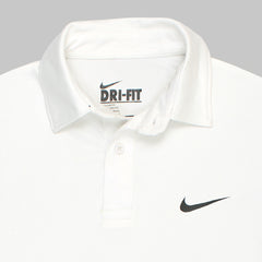 NKE PREMIUM DRI-FIT PIPING POLO SHIRT (OFF-WHITE)
