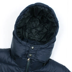 RL PREMIUM MEN DOWN HOODED PUFFER JACKET (NAVY BLUE)