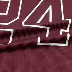 ADDAS PREMIUM INSPIRED 24 V NECK TRACKSUIT (MAROON)