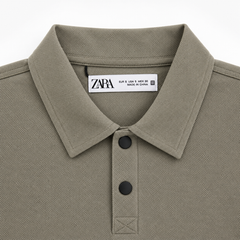 Z.A.R.A MONARCH POLO SHIRT (DUSTY OLIVE)