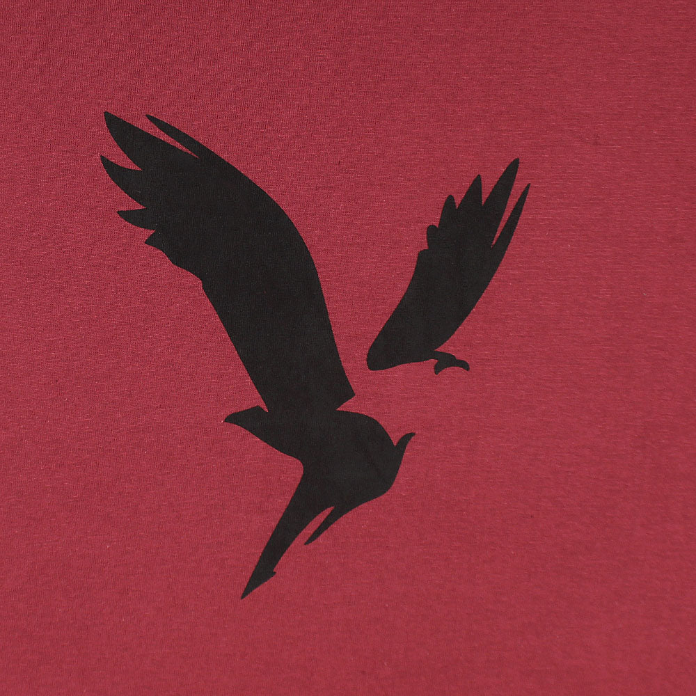 Amrcn Eagle Premium Cotton T-Shirt (Maroon)