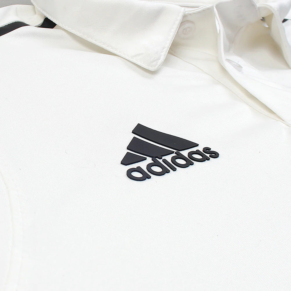 ADDAS Premium Dri-fit Tracksuit T5 (White&Black)