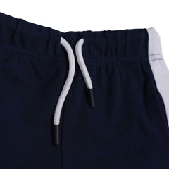 RL PREMIUM KIDS PANEL SHORT (WHITE&NAVY)