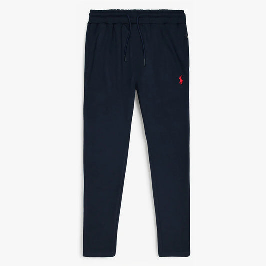 RL Premium Small Pony Cotton Fleece Trouser (Navy Blue)