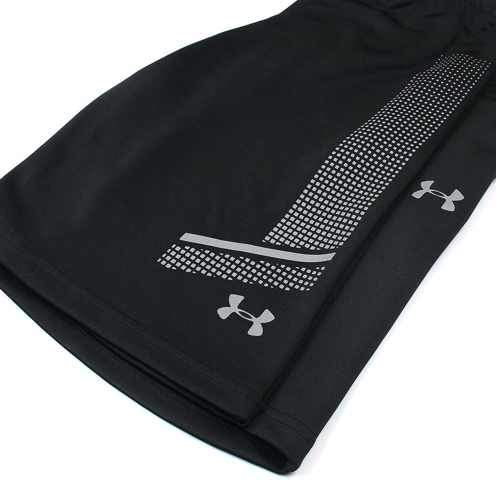 UA Premium Dri-Fit Woven Graphic Short (Black)