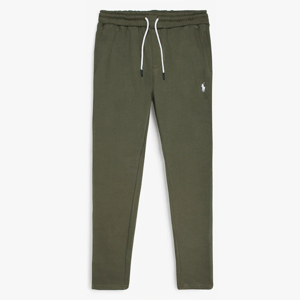 RL Premium Small Pony Cotton Fleece Trouser (Olive Green)