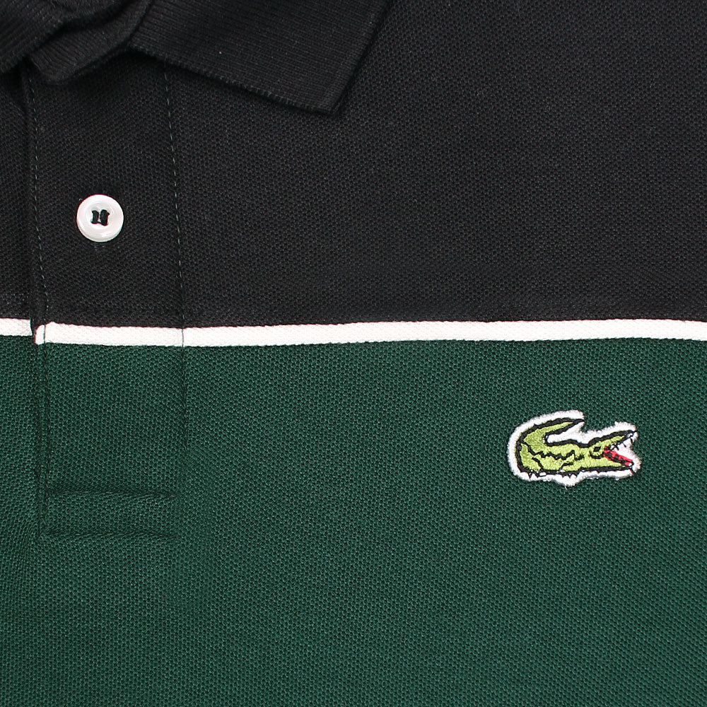 LCSTE MEN'S VINTAGE POLO (BLACK/GREEN)