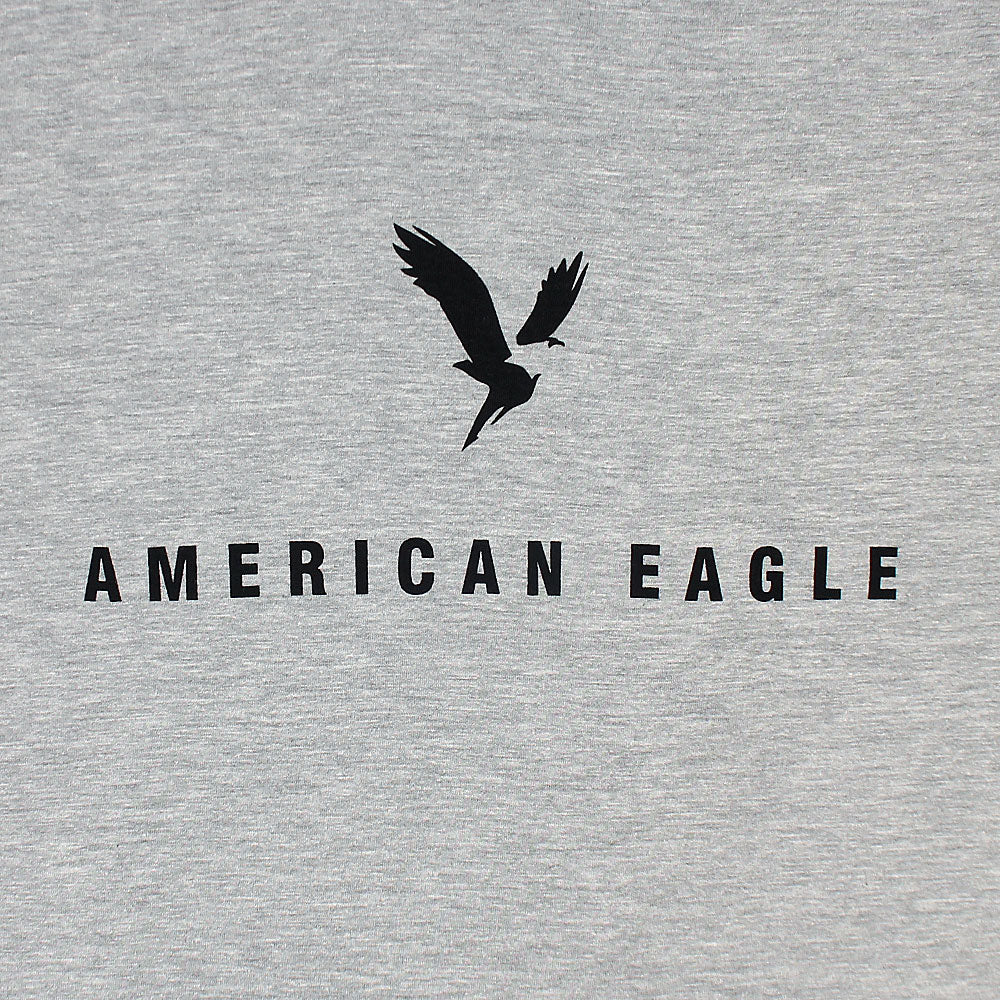 Amrcn Eagle Premium S/L Cotton T-Shirt (Heather Grey)