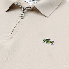 LCSTE Premium Zip Up Polo shirt (Stone)
