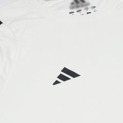 ADDAS PREMIUM DRYFIT TIRO T SHIRT (WHITE)