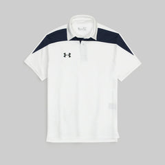 UA PREMIUM MEN'S DRI FIT CLUTH POLO (WHITE)