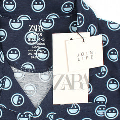 ZR PREMIUM KIDS SMILY FACE CASUAL SHIRT