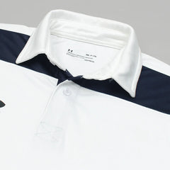 UA PREMIUM MEN'S DRI FIT CLUTH POLO (WHITE)