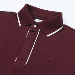 LCSTE PREMIUM MEN'S PARIS STRECH POLO SHIRT (MAROON)