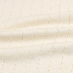 Z.A.R.A PREMIUM ESPRESSO CABEL-KNIT POLO SHIRT (OFF-WHITE)