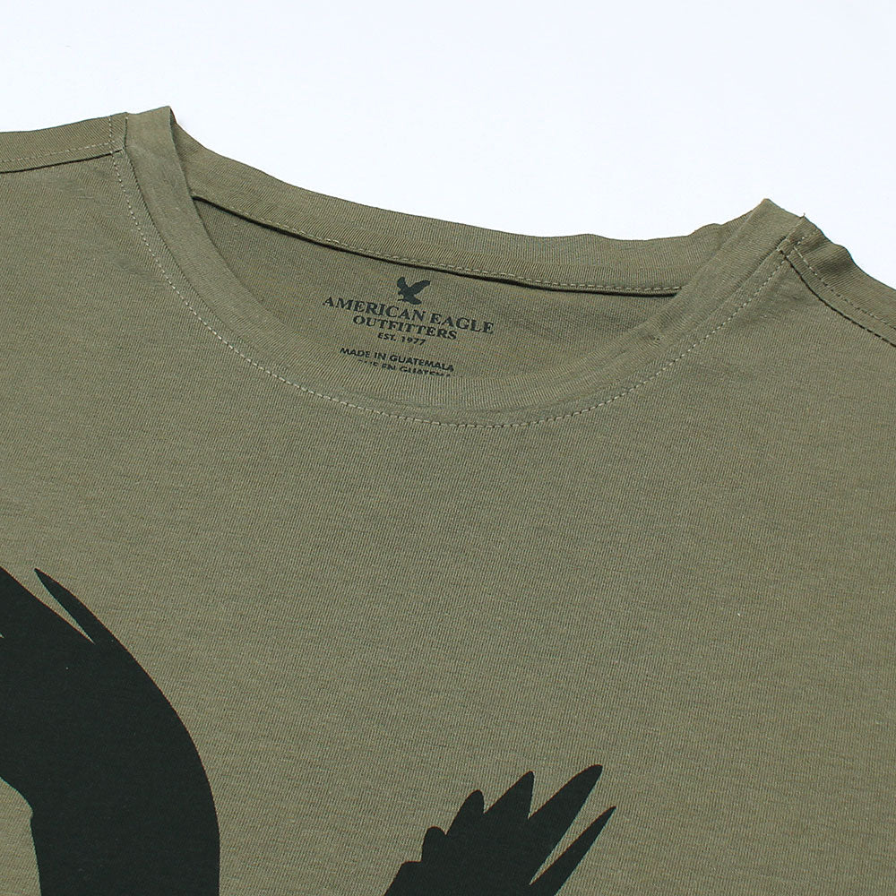 Amrcn Eagle Premium Cotton T-Shirt (Green)