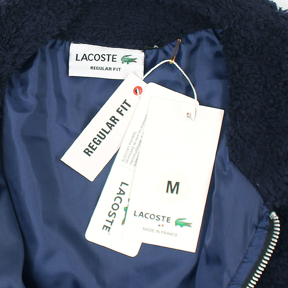 Lcste Imported Sherpa Zipper Jacket (Navy Blue)