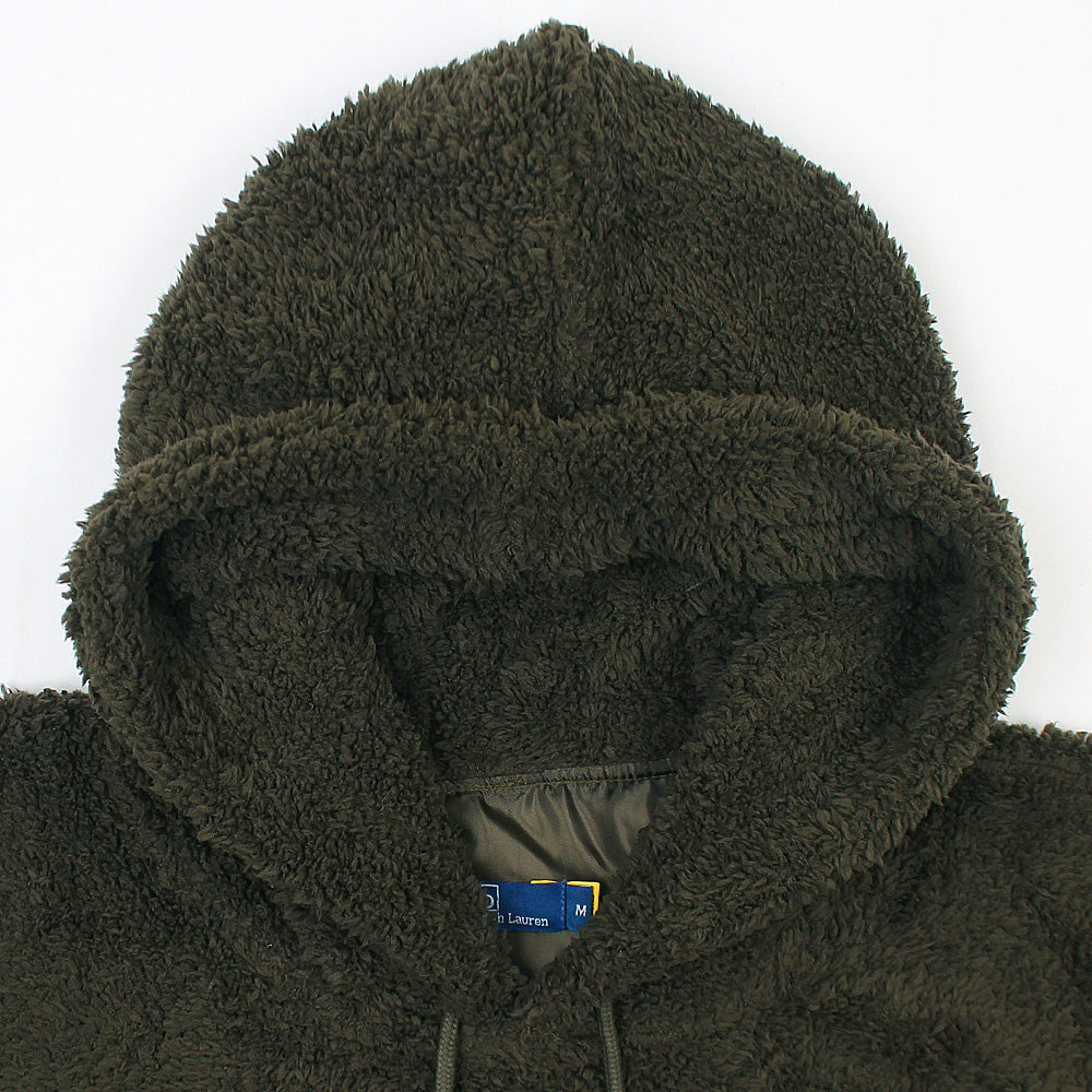 RL Imported Sherpa Hoddie (Olive Green)