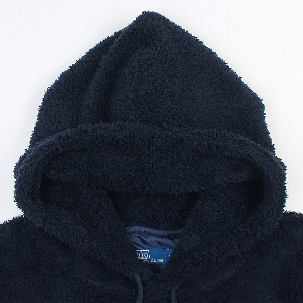 RL Imported Sherpa Hoddie (Navy Blue)