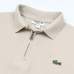 LCSTE Premium Zip Up Polo shirt (Stone)