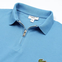 LCSTE Premium Zip Up Polo shirt (Sky Blue)