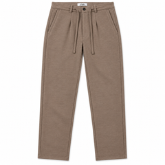 ZR12 PREMIUM INTERLOCK ZIPPER TRACKSUIT (MOCHA BROWN)
