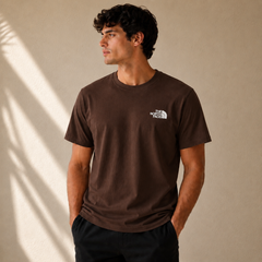 NF PREMIUM COTTON T-SHIRT (CHOCLATE BROWN)