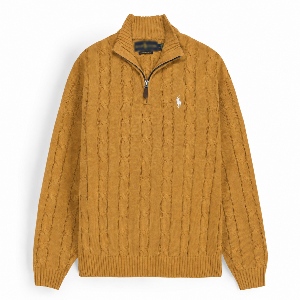 RL Cable Knit Sweater (Camel)