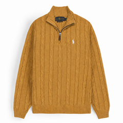 RL Cable Knit Sweater (Camel)