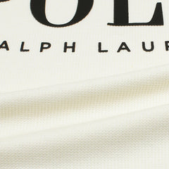 RL PREMIUM THERMAL COTTON IVORY LOGO SWEATSHIRT (OFF-WHITE)