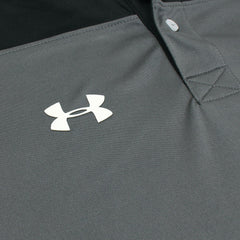 UA PREMIUM MEN'S DRI FIT CLUTH POLO (GREY)