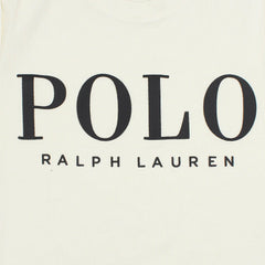 RL PREMIUM THERMAL COTTON IVORY LOGO SWEATSHIRT (OFF-WHITE)