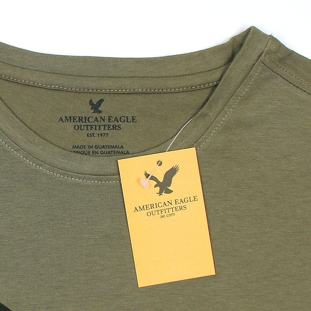 Amrcn Eagle Premium Cotton T-Shirt (Green)