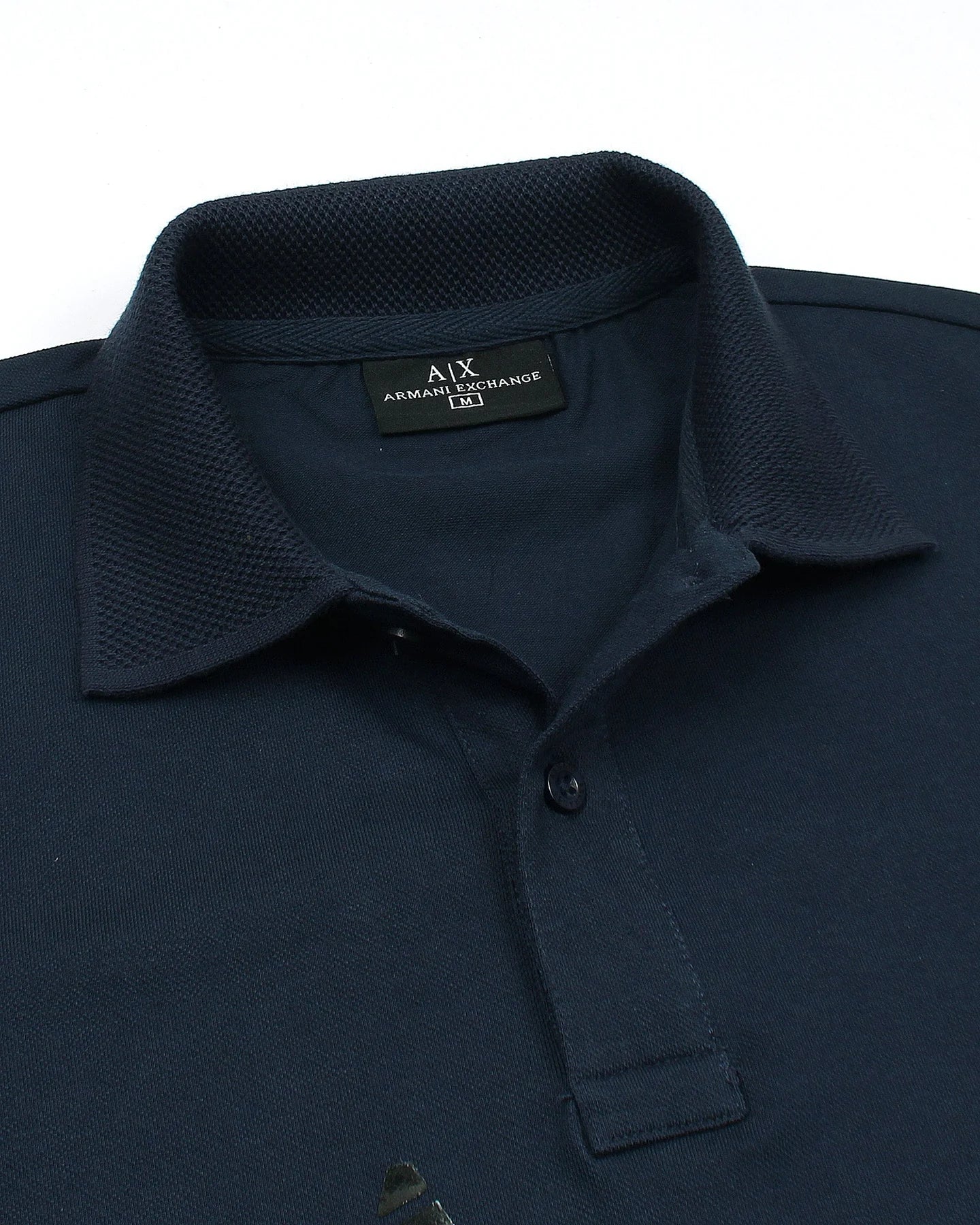 A-X Imported Polo (Navy Blue)