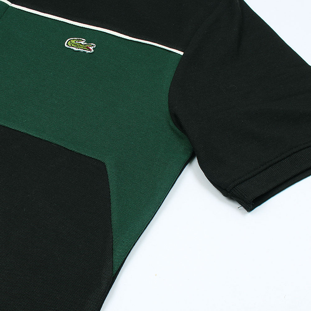 LCSTE MEN'S VINTAGE POLO (BLACK/GREEN)