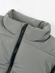 ZR12 IMPORTED LUXURY HANDWOVEN GILLET RAW (STEEL GREY)