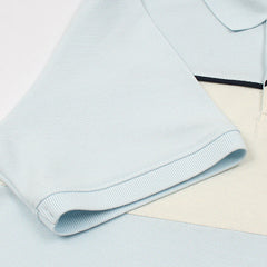 LCSTE MEN'S VINTAGE POLO (SKY/WHITE)