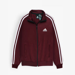 Addas Imported polyester Fleece Tracksuit (Maroon)