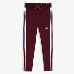 Addas Imported polyester Fleece Tracksuit (Maroon)