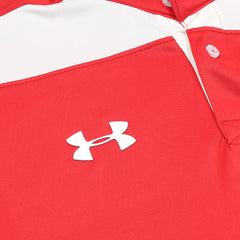 UA PREMIUM MEN'S DRI FIT CLUTH POLO (RED)