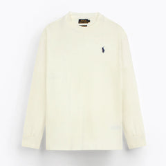 RL PREMIUM S/P THERMAL COTTON DESIGNER SWEATSHIRT (OFF-WHITE)